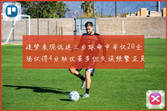 追梦表现低迷三分球命中率仅20全场仅得4分助攻虽多但失误频繁正负值惨淡